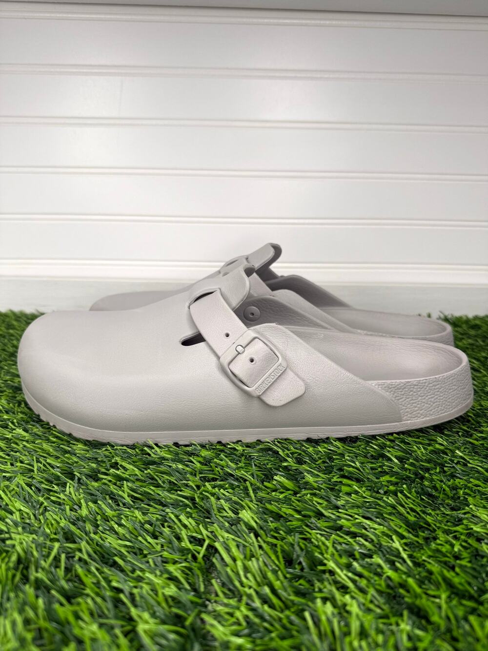Birkenstock Boston EVA Clogs Gray EU 46 US Men 13-13.5 Waterproof Slip On